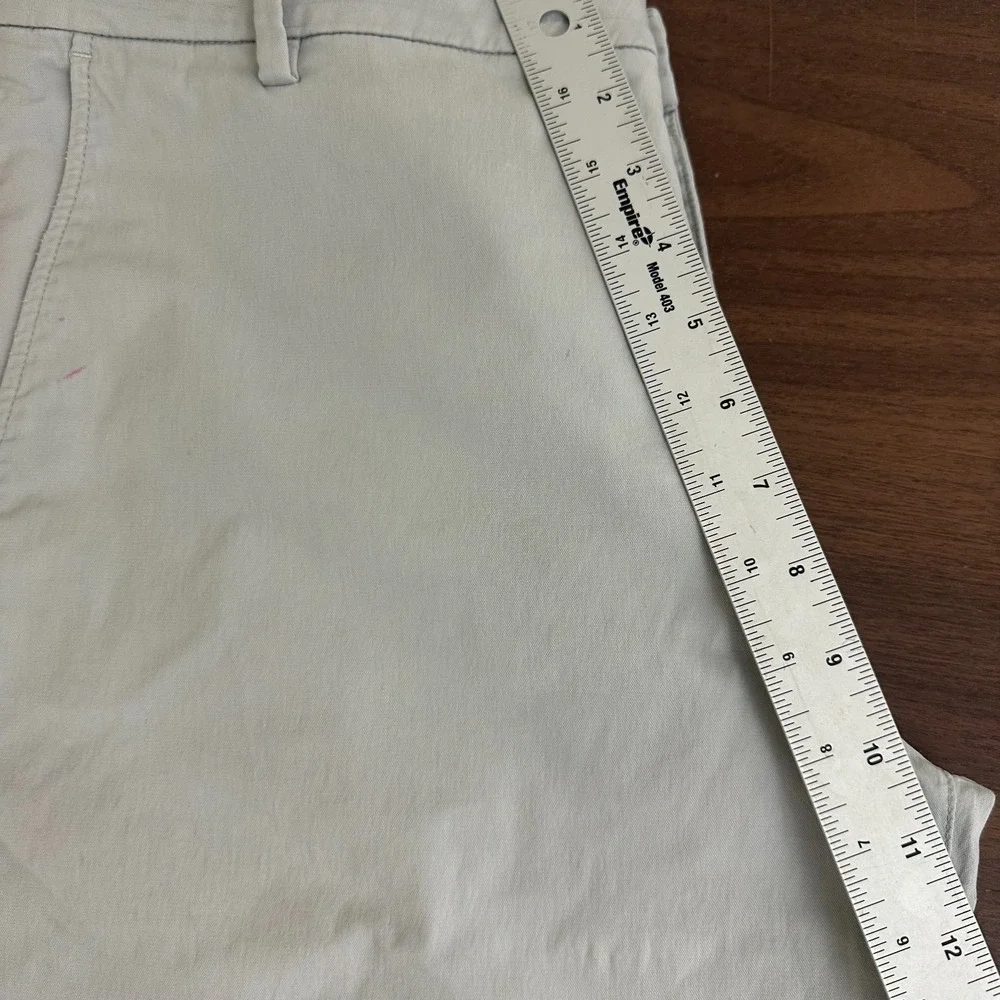 Birddogs Chino Pants Light Gray Cotton Stretch Lined Straight Leg Men 36x32 Read